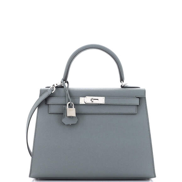 Hermes Kelly Handbag Vert Amande Epsom #184356H17B - Picture 1 of 9